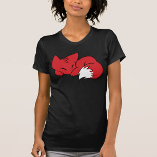 T-shirts Fox ondulado do sono
