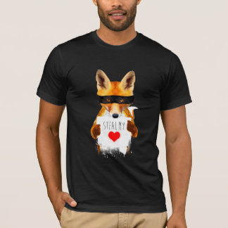 T-shirts Fox - Roube meu coração!