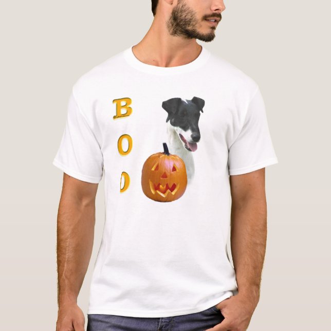 T-shirts Fox Terrier Boo suave (Frente)