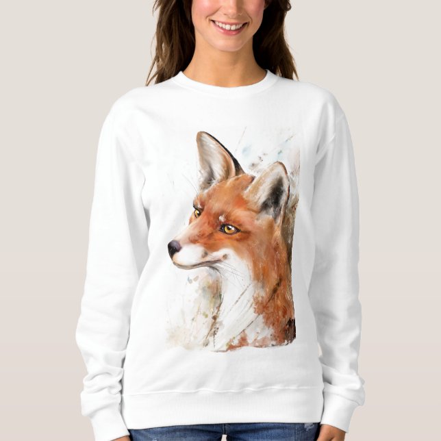 T-shirts Fox vermelho (Frente)