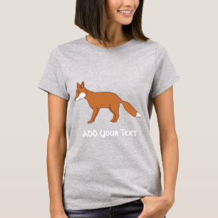 T-shirts Fox. vermelho