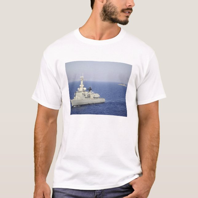 T-shirts Fragmentação do marinho português NRP Bartolomeu D (Frente)