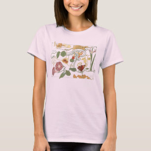 T-shirts Fragmentos florais