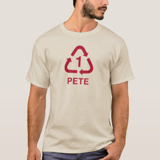 T-shirts Framboesa do T do reciclagem de PETE
