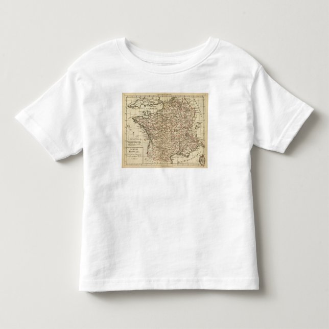 T-shirts France, departemens (Frente)