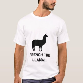 T-shirts Francês o lama!!