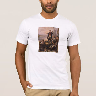 T-shirts Francis Scott Key - pintura da bandeira star