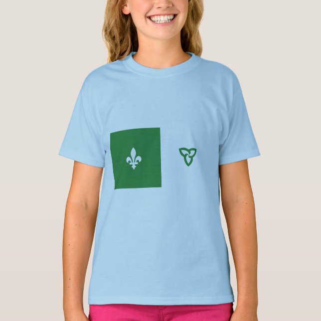 T-shirts Franco Ontarian, Canadá (Frente)