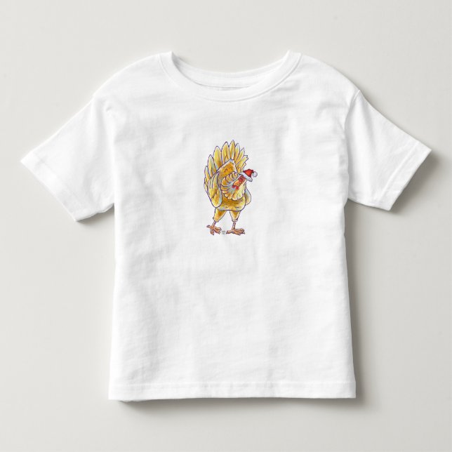T-shirts Frango de Natal (Frente)