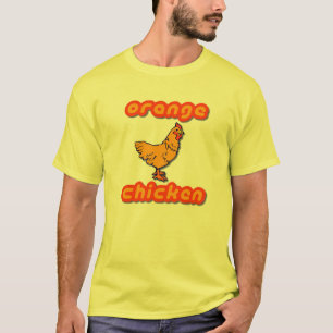 T-shirts frango laranja