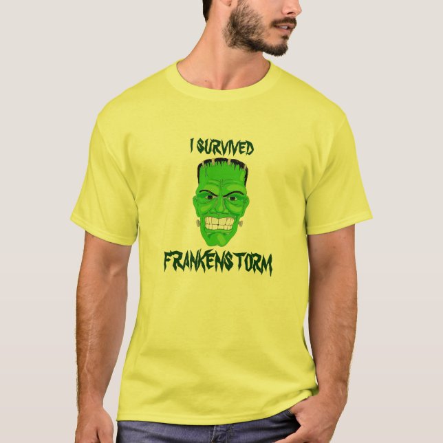 T-shirts Frankenstorm (Frente)