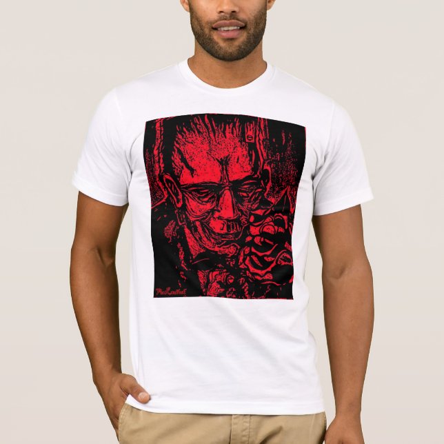 T-shirts franquia vermelha, Von Knoblock - (Frente)