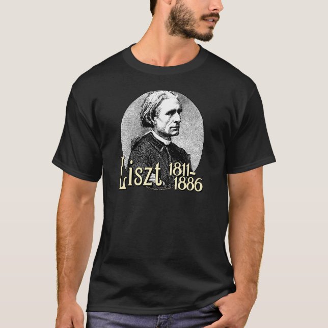T-shirts Franz Liszt (Frente)
