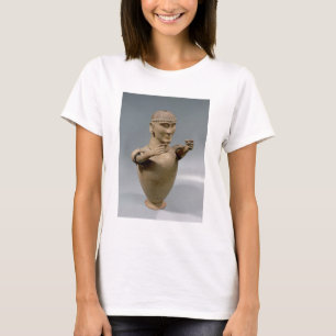 T-shirts Frasco de Canopic com braços móveis (argila)