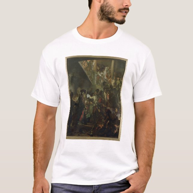 T-shirts Frederick II o excelente, em Lissa, Bonsoir (Frente)
