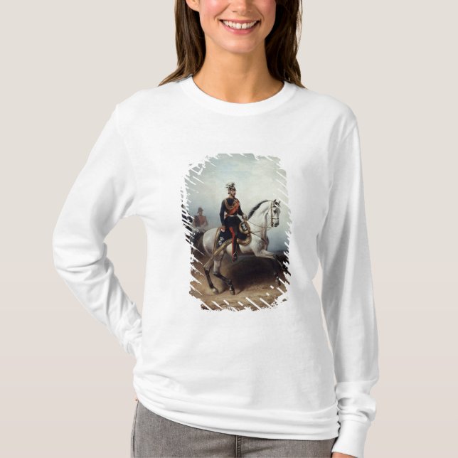 T-shirts Frederick III Wilhelm no campo de Bornstedter (Frente)