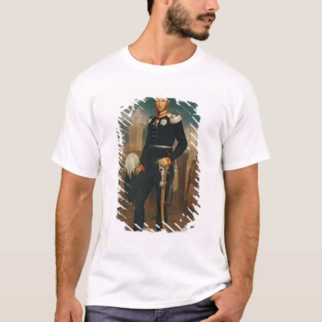 T-shirts Frederick William III, rei de Prússia (Frente)