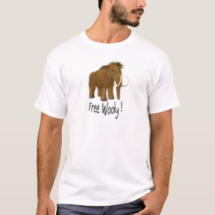 T-shirts "Free Wooly" Wooly Mammoth