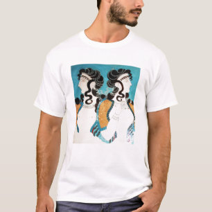 T-shirts Fresco de Minoan, mulheres