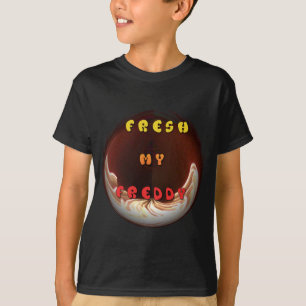 T-shirts Fresco meu Freddy Art Impressão