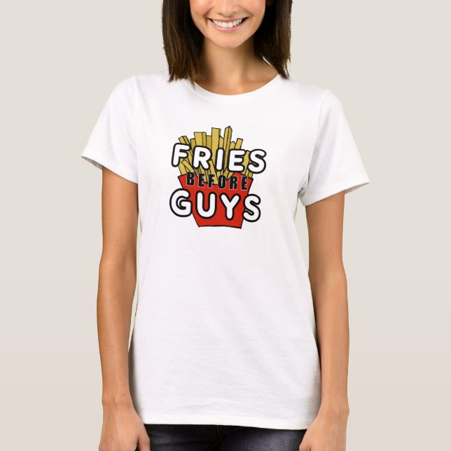 T-shirts Fries antes da cara (Frente)