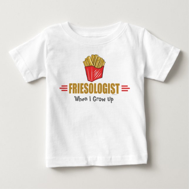 T-shirts Fries franceses engraçados (Frente)
