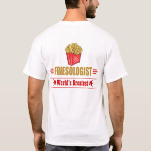 T-shirts Fries franceses engraçados
