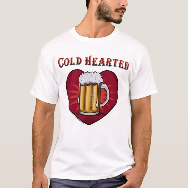 T-shirts Frio Hearted (Frente)