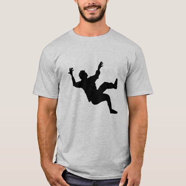 T-shirts frisbee estúpido (Frente)