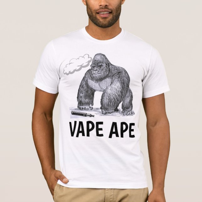 T-Shirts Fritas VAPE APE (Frente)