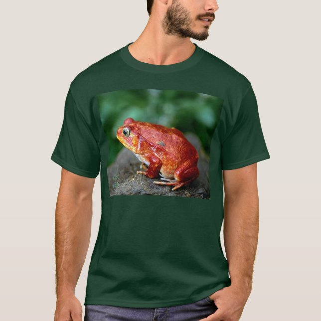 T-shirts frog1_dark/bgrnd (Frente)