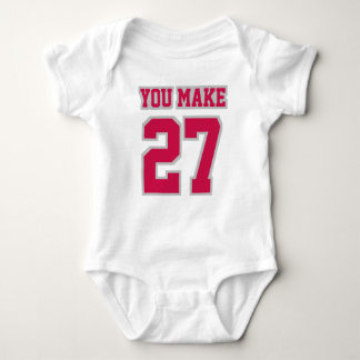 T-shirts Front WHITE CRIMSON SILVER Romper Futebol Jersey