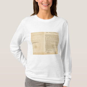 T-shirts Frontispício do atlas 1874 de México