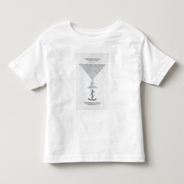 T-shirts Frontispício dos adágios do Erasmus (Frente)