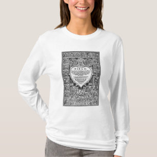 T-shirts Frontispício para a tradução inglesa