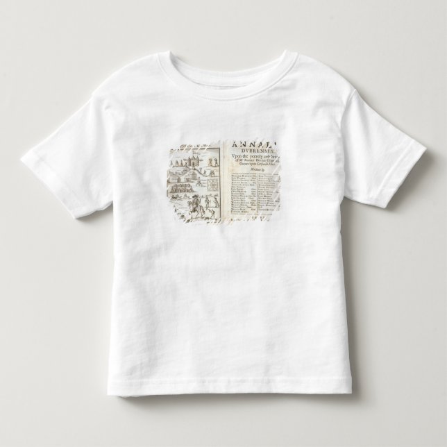 T-shirts Frontispício para 'Annalia Dubrensia: Em cima do (Frente)