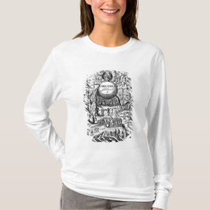 T-shirts Frontispiece aos "emblemas" de George Wither, 1635