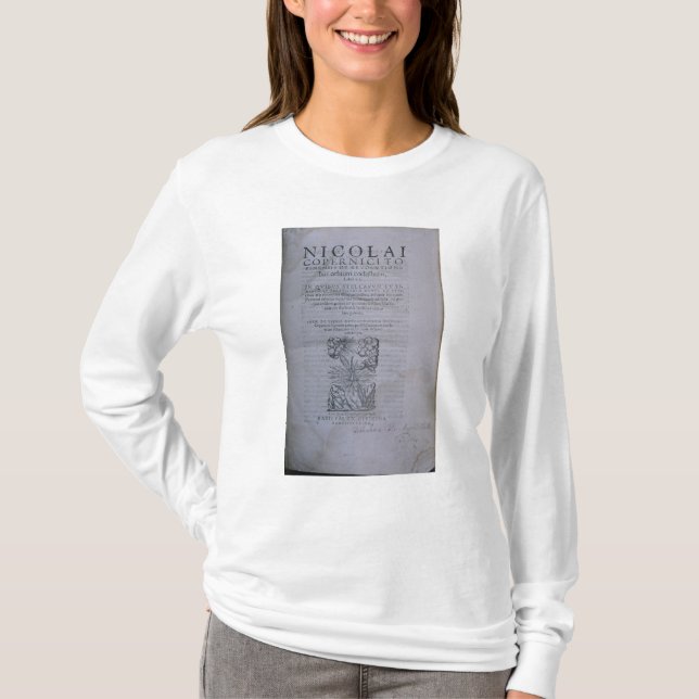 T-shirts Frontispiece da segunda edição (Frente)