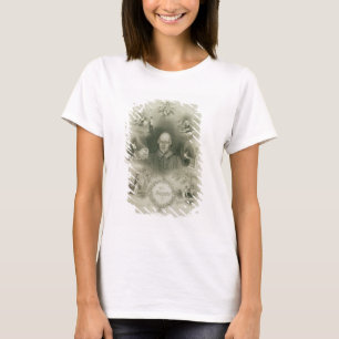 T-shirts Frontispiece para os "sonetos", 'do completo
