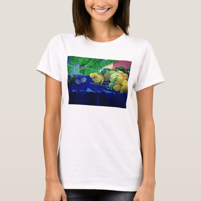 T-shirts Fruta tropical (Frente)