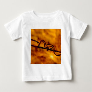 T-shirts Fuga de arame laranja amarelo