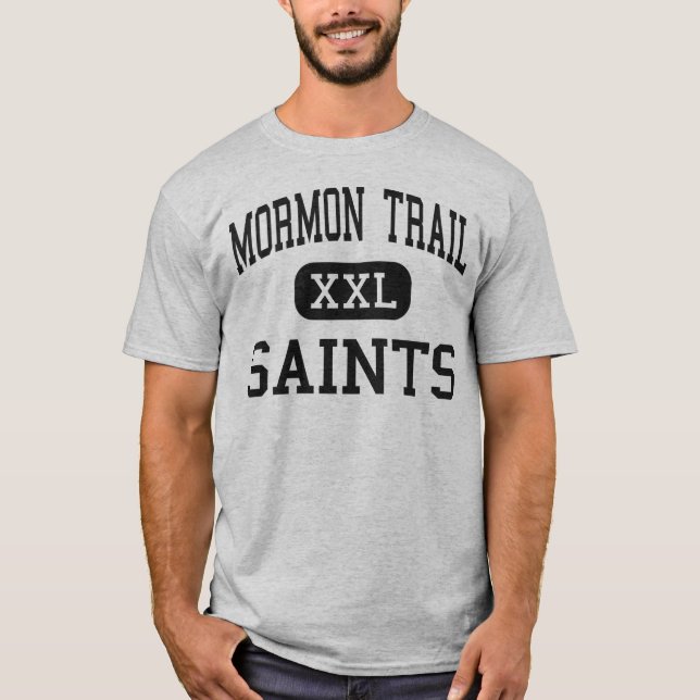 T-shirts Fuga do Mormon - santos - a comunidade - bosque do (Frente)