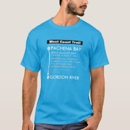 T-shirts Fuga personalizada da costa oeste, ilha de