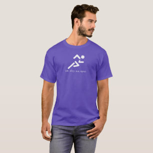 T-shirts Funcionamento. Coma, durma, funcione, repita
