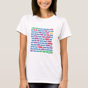 T-shirts FUNCIONAMENTO da agilidade