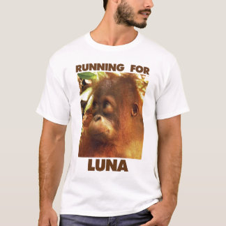 T-shirts Funcionamento para Luna - Outreach do orangotango