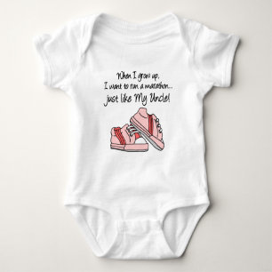 T-shirts Funcione a maratona apenas como meu tio
