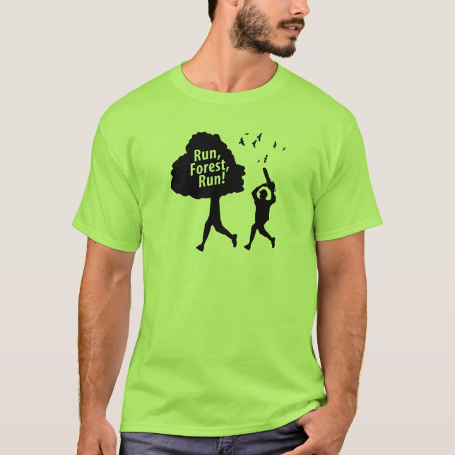 T-shirts Funcione o funcionamento da floresta (Frente)