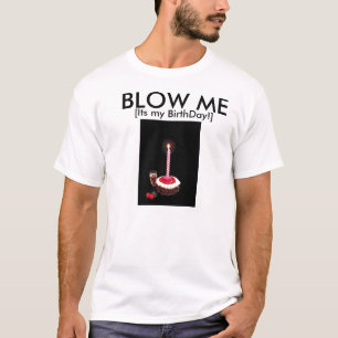 T-shirts Funda-me aniversário Candel