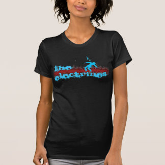 T-shirts Fundo 3, 4 elétricos, o Electrines